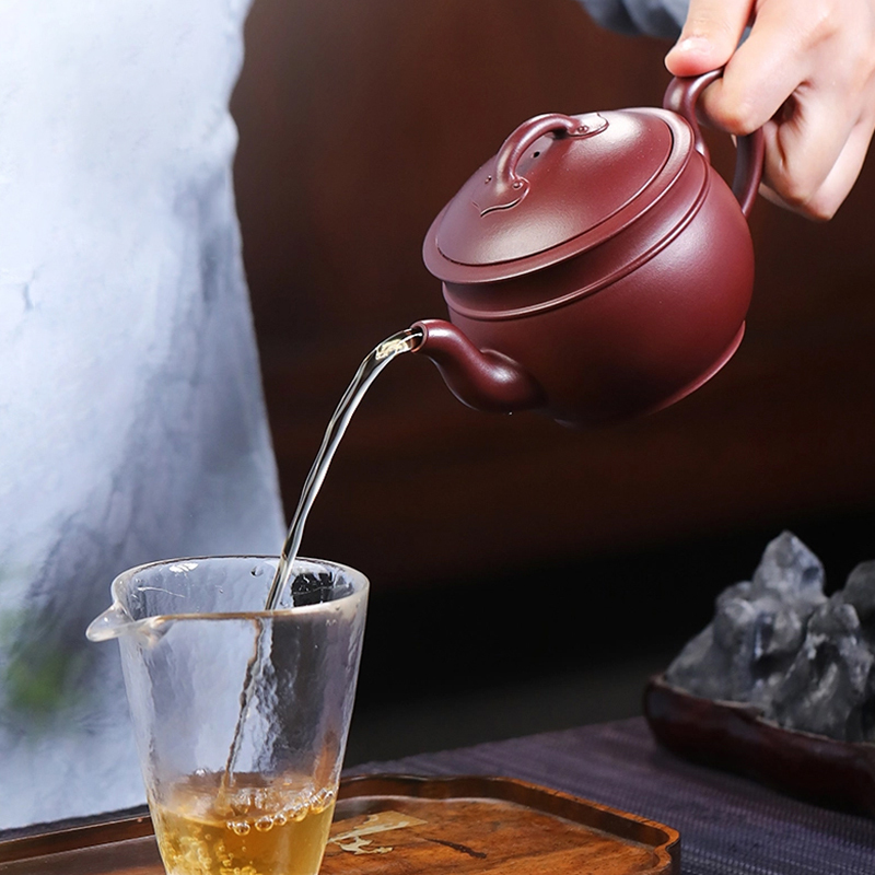 yixing teapot clayteapot chinese pot purple clay