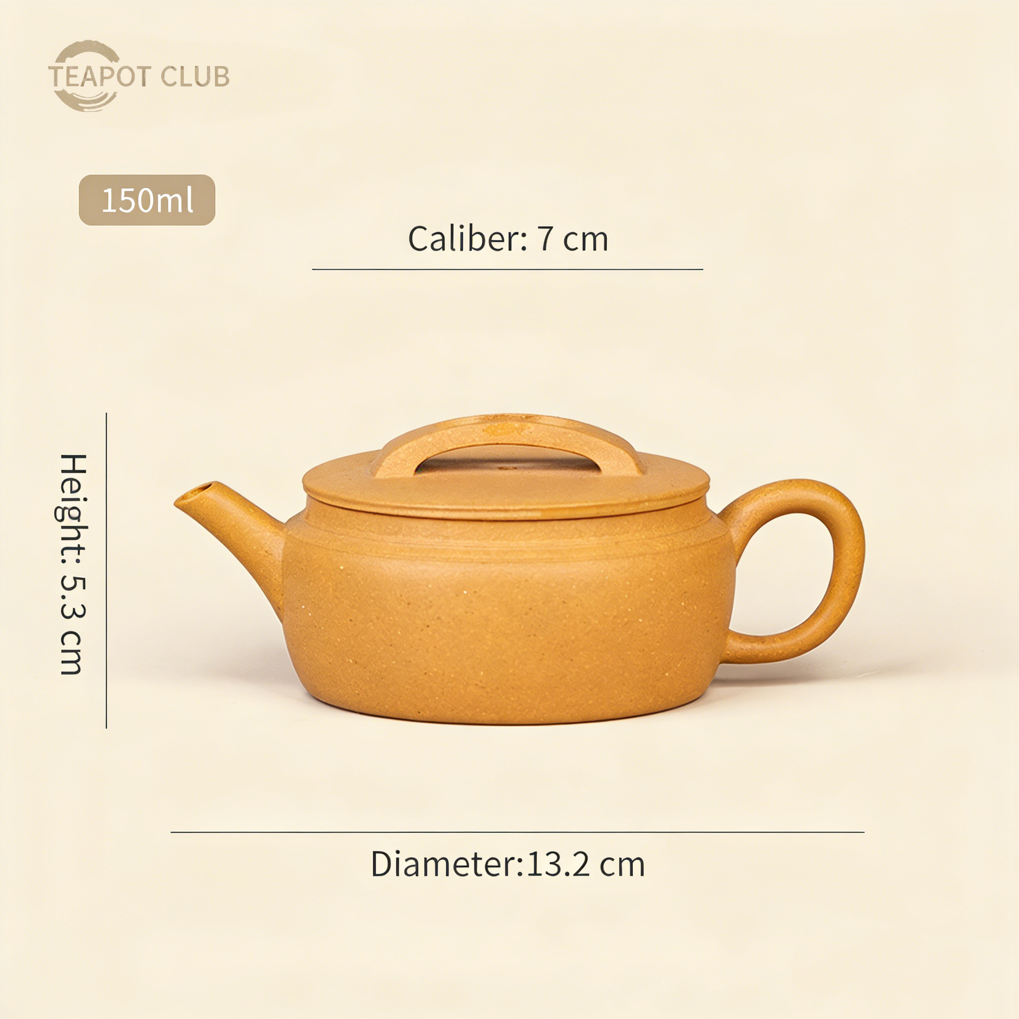 Yixing Purple Clay Teapot • Original Ore Golden Duan Ni • Hanwa Style • Master Handcrafted • Gongfu Tea Set • Tea Brewing Vessel