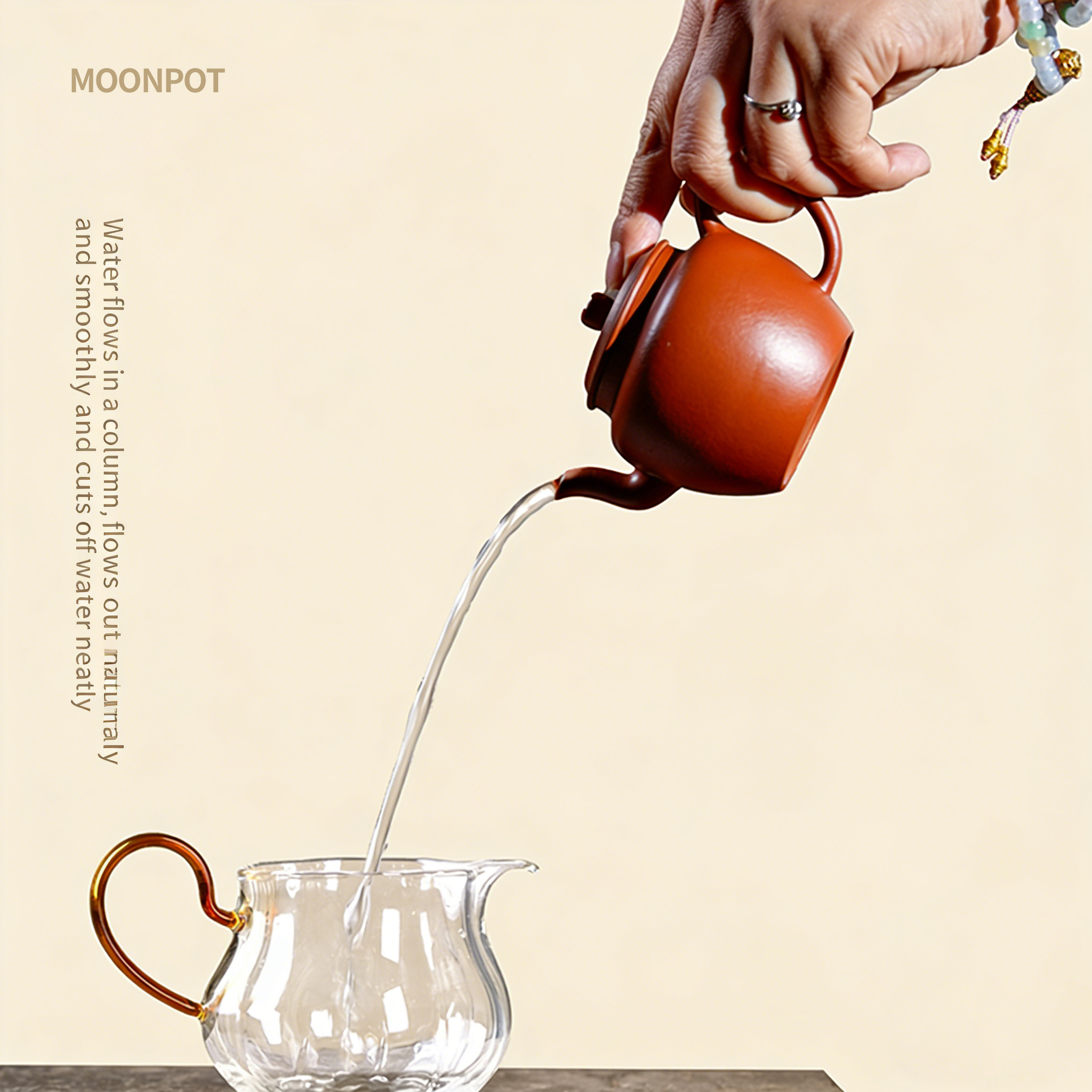 Yixing Zisha Moonpot Flat Lid Lotus Pot, Zisha Teapot, made from raw ore Zhuni clay. An antique replica that embodies the charm of the Ming and Qing dynasties. 150 ml.