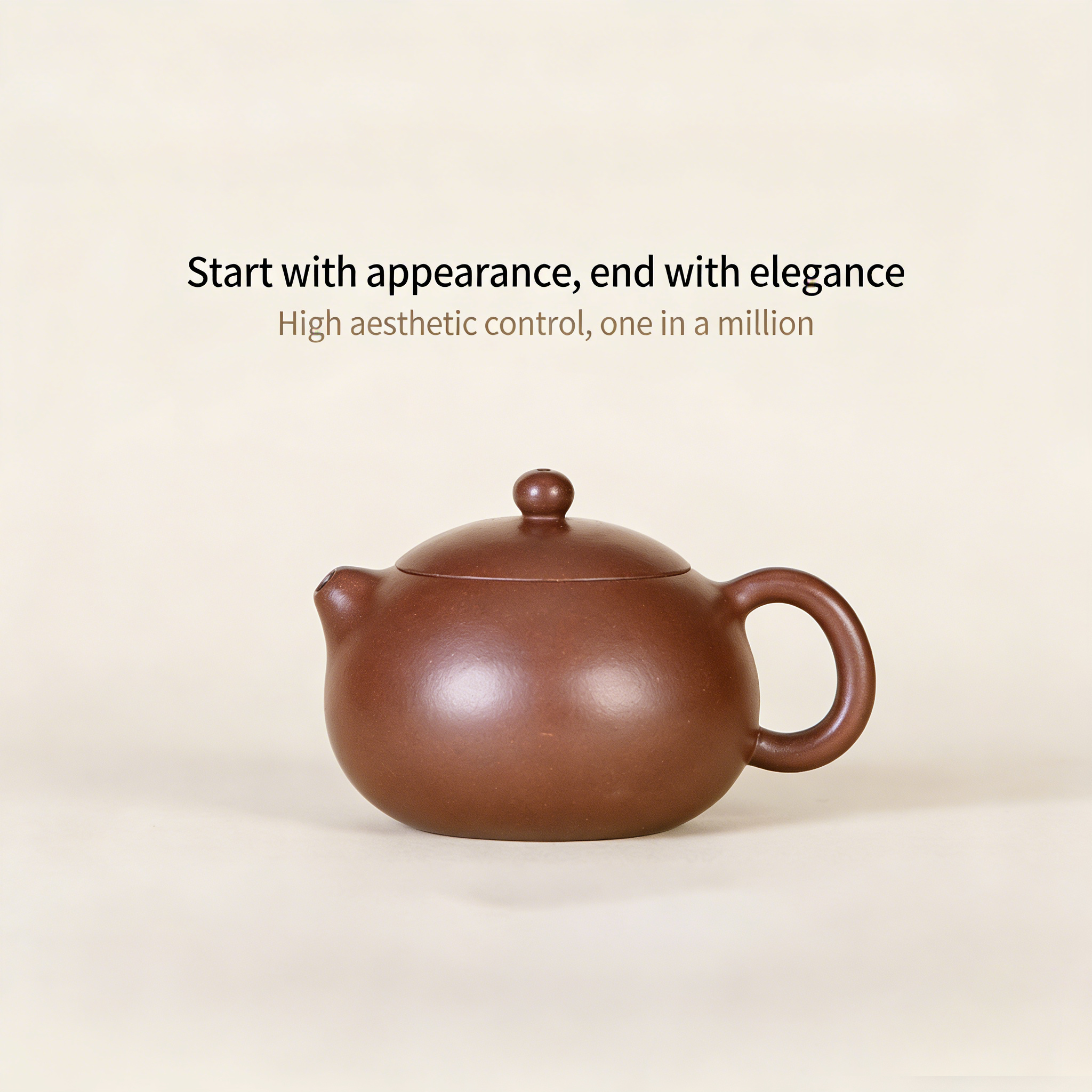 【Yuanhu】Authentic Handmade Yixing Teapots  Xishi  Zini clay ， 175ml