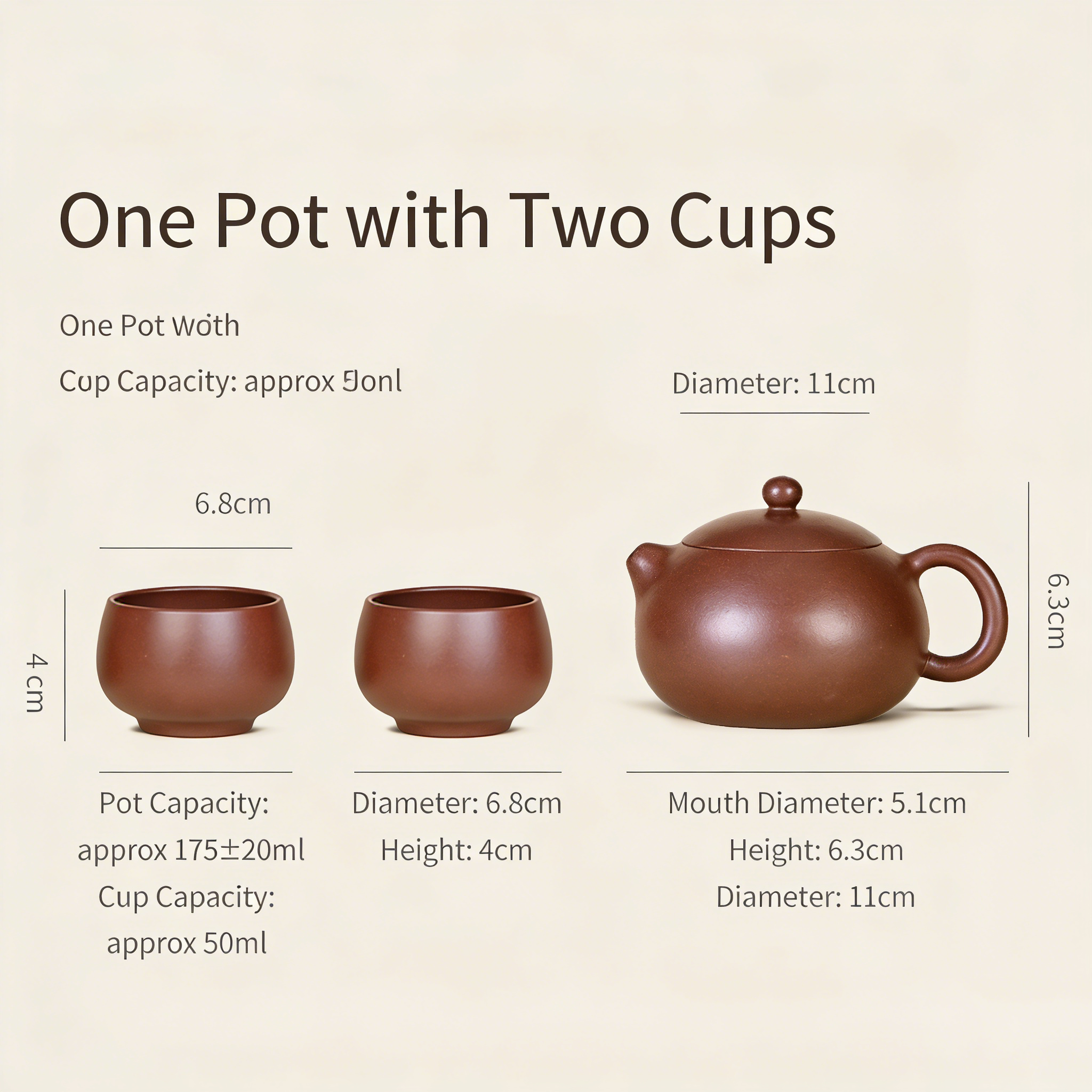 【Yuanhu】Authentic Handmade Yixing Teapots  Xishi  Zini clay ， 175ml