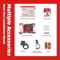 XRH 36V 105Ah Golf Cart Battery Steel