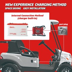 XRH 48V 105Ah Golf Cart Battery Steel