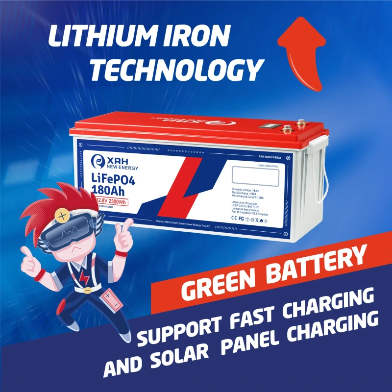 XRH 12V 180Ah Lifepo4 Battery