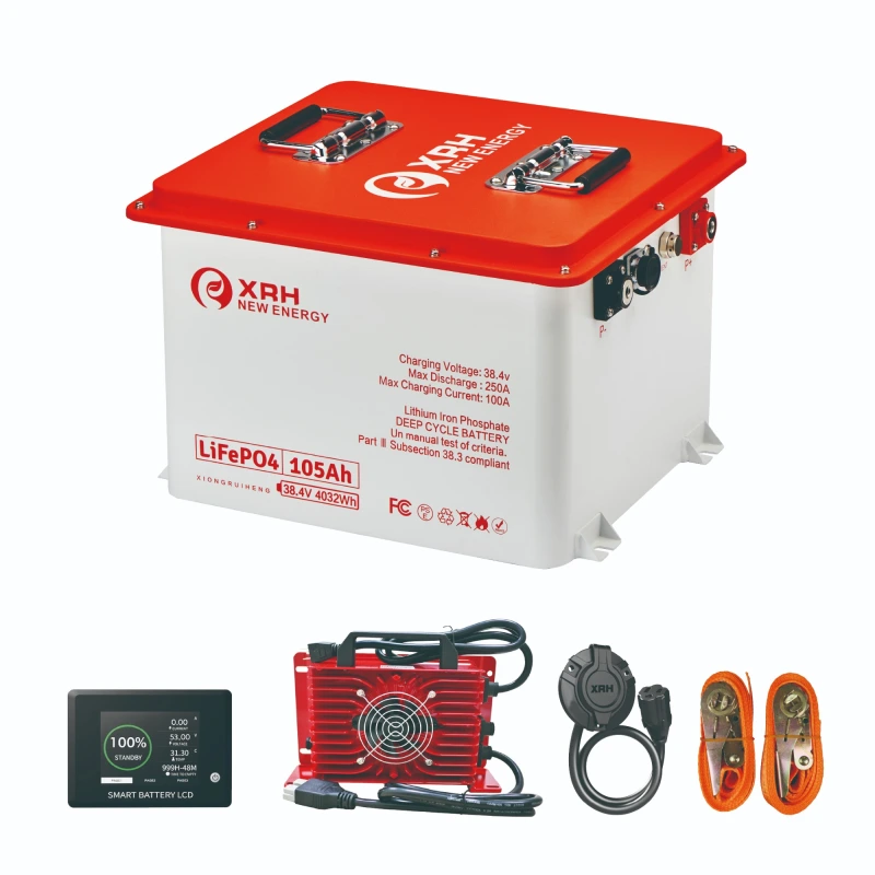 XRH 36V 105Ah Golf Cart Battery Steel