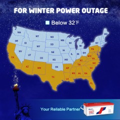 XRH 24V 280Ah Self-Heating LiFePO4 Battery