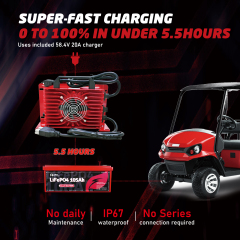 XRH 48V 105Ah Golf Cart Battery Plastic