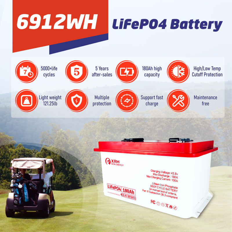 XRH 36V 180Ah Golf Cart Battery