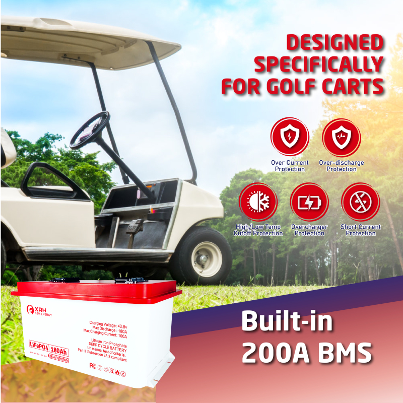 XRH 36V 180Ah Golf Cart Battery