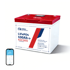 12V 100Ah LiFePO4 Lithium Battery with 100A BMS, 5000+ Cycles for Motorhome, Solar Systems and Camping - Replacement for AGM Battery