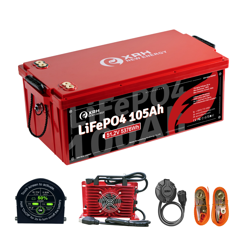 XRH 48V 105Ah Lithium Golf Cart Battery Kit