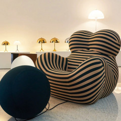 Mother's Embrace Sofa Single Chair Living Room Designer Single Chair Comfortable Bedroom Net Celebrity Lazy Leisure Sofa Chair China Factory