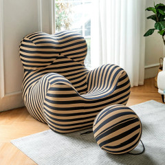 Mother's Embrace Sofa Single Chair Living Room Designer Single Chair Comfortable Bedroom Net Celebrity Lazy Leisure Sofa Chair China Factory