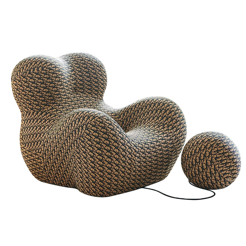 Mother's Embrace Sofa Single Chair Living Room Designer Single Chair Comfortable Bedroom Net Celebrity Lazy Leisure Sofa Chair China Factory