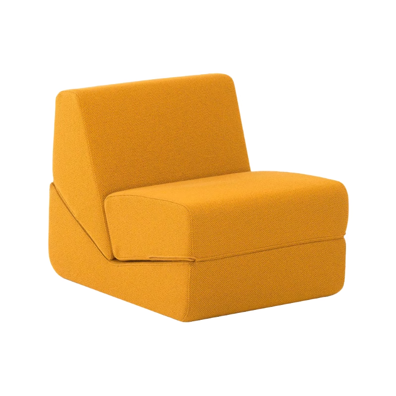 Special Modern Corduroy Shredded Memory Foam Versatile Floor Sofa Lounge Folding Sofa Bed Bean Bag Sofa for Single