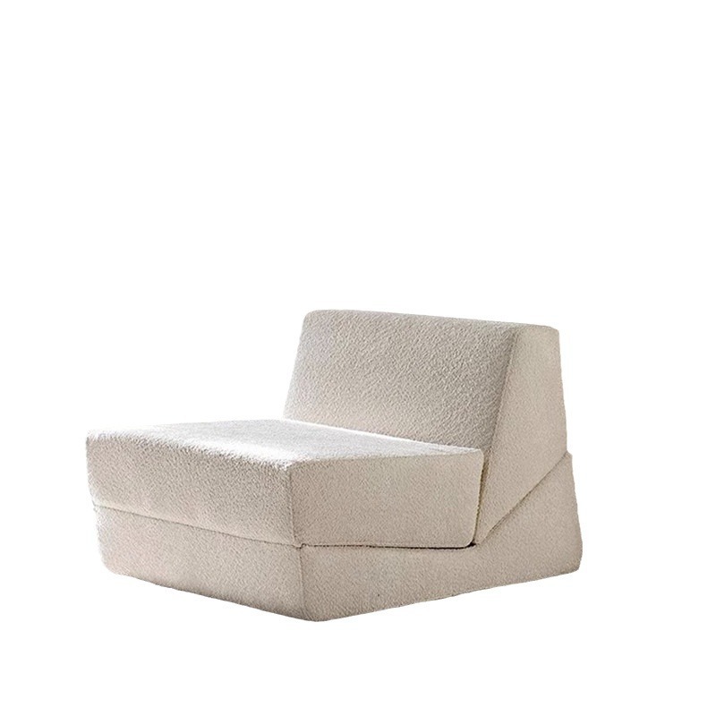 Special Modern Corduroy Shredded Memory Foam Versatile Floor Sofa Lounge Folding Sofa Bed Bean Bag Sofa for Single