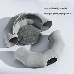 OEM cat furniture supplier Donut Tunnel Cat Bed – Convertible, Cooling & Adventure-Ready