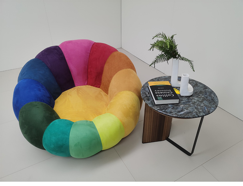 Sofá comprimido con forma de calabaza de colores ALLBEST – Proveedor mayorista y OEM
