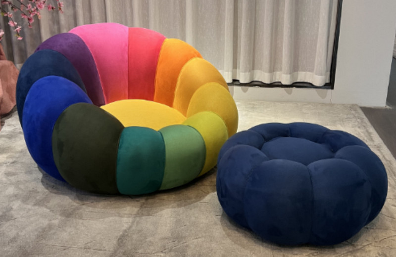 Sofá comprimido con forma de calabaza de colores ALLBEST – Proveedor mayorista y OEM