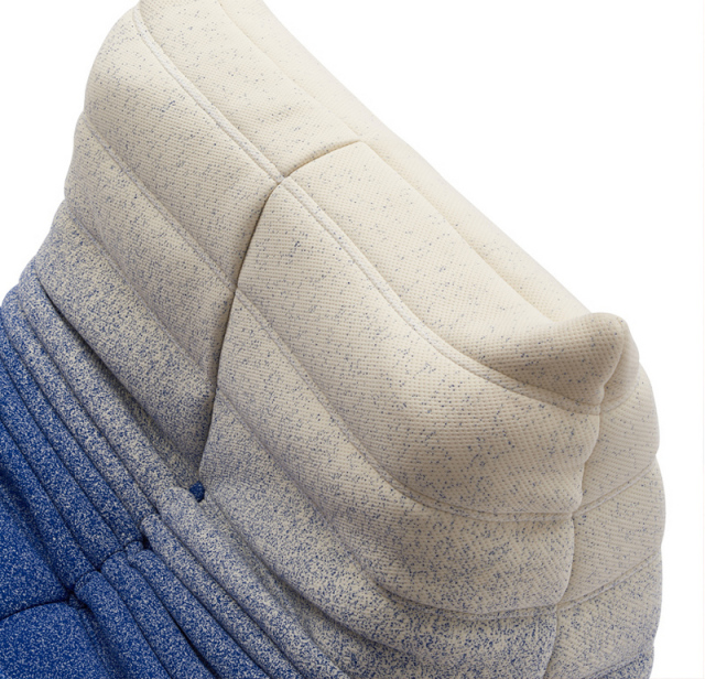 ALLBEST ファクトリー グラデーション キャタピラー 圧縮ソファ、高密度スポンジ レイジーソファ（箱入り、卸売用）