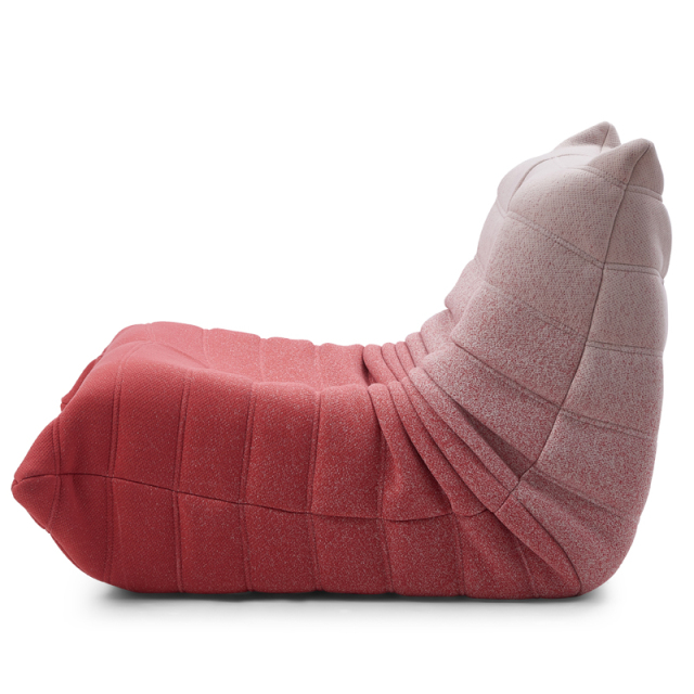 Gradient Knit Compressed Caterpillar Sofa  Wholesale High Resilience Lazy TOGO Sofa