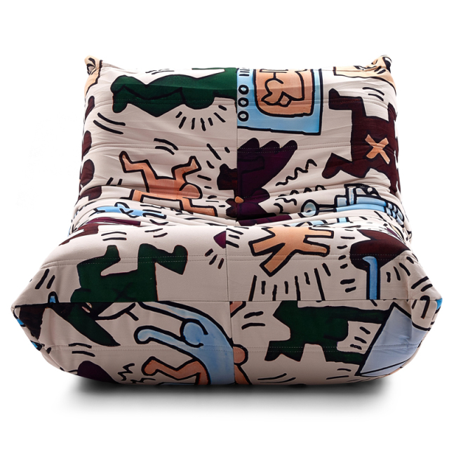 ALLBEST Factory Modular Compressed Sofa Bed, High Density Sponge Caterpillar Lazy Sofa in a Box for Wholesale