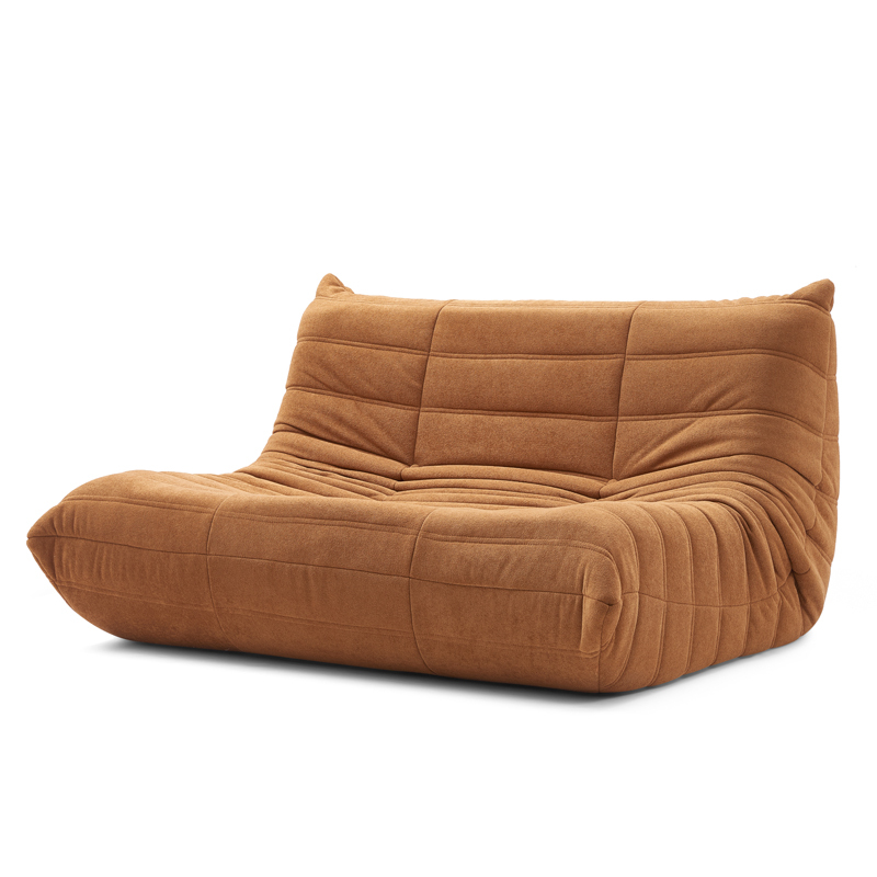 2-Seater Compressed Caterpillar Sofa – Modular, Durable & Space-Saving Loveseat for Bulk Orders
