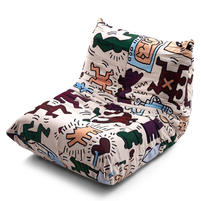 ALLBEST Factory Modular Compressed Sofa Bed, High Density Sponge Caterpillar Lazy Sofa in a Box for Wholesale