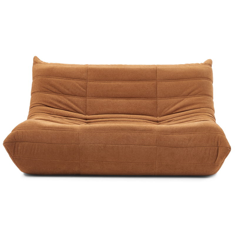 2-Seater Compressed Caterpillar Sofa – Modular, Durable & Space-Saving Loveseat for Bulk Orders