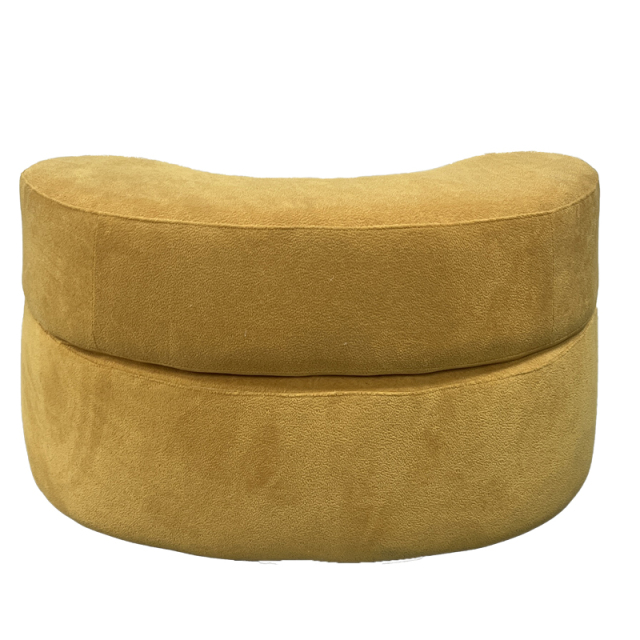 Chiffon Frameless Single Sofa  Chenille Down-Filled Lounge Chair Compressed Sofa Manfacturer