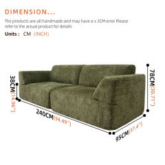 Two-Person Seat 180*90*68