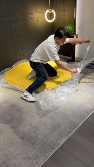 أريكة ضغط عالية الكثافة على شكل يقطينة، سعر المصنع بالجملة