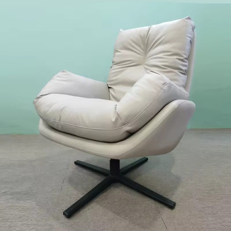 All Best Furniture 360° Swivel Ergonomic Lounge Chair with Ottoman China Factory