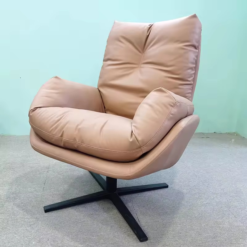 All Best Furniture 360° Swivel Ergonomic Lounge Chair with Ottoman China Factory