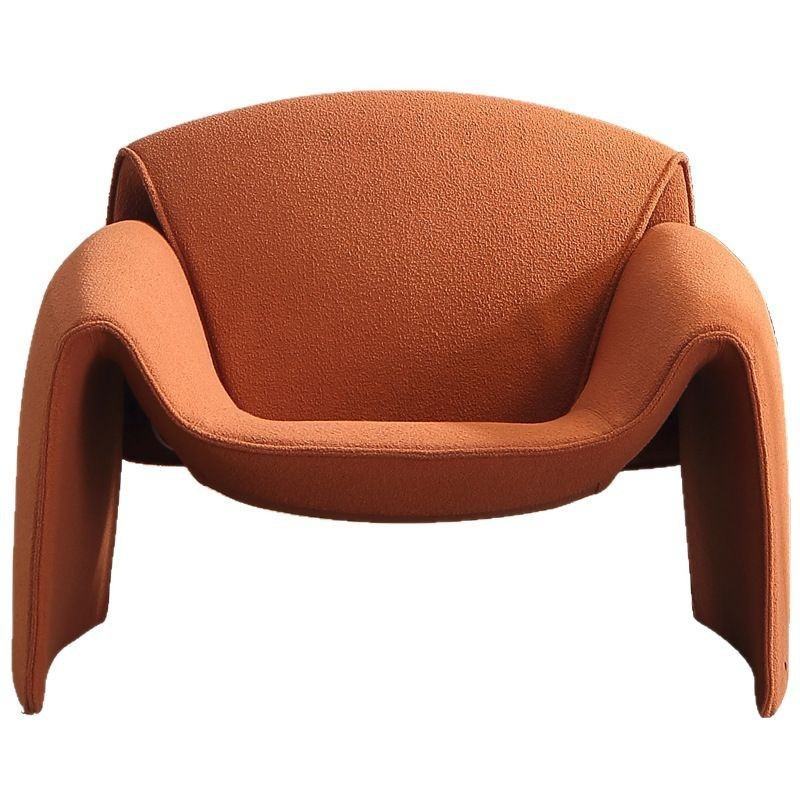 Italian Style Crab Chair Creative Leather Leisure Accent Chair for Home Hotel Apartment Interior Furniture Support OEM Custom
