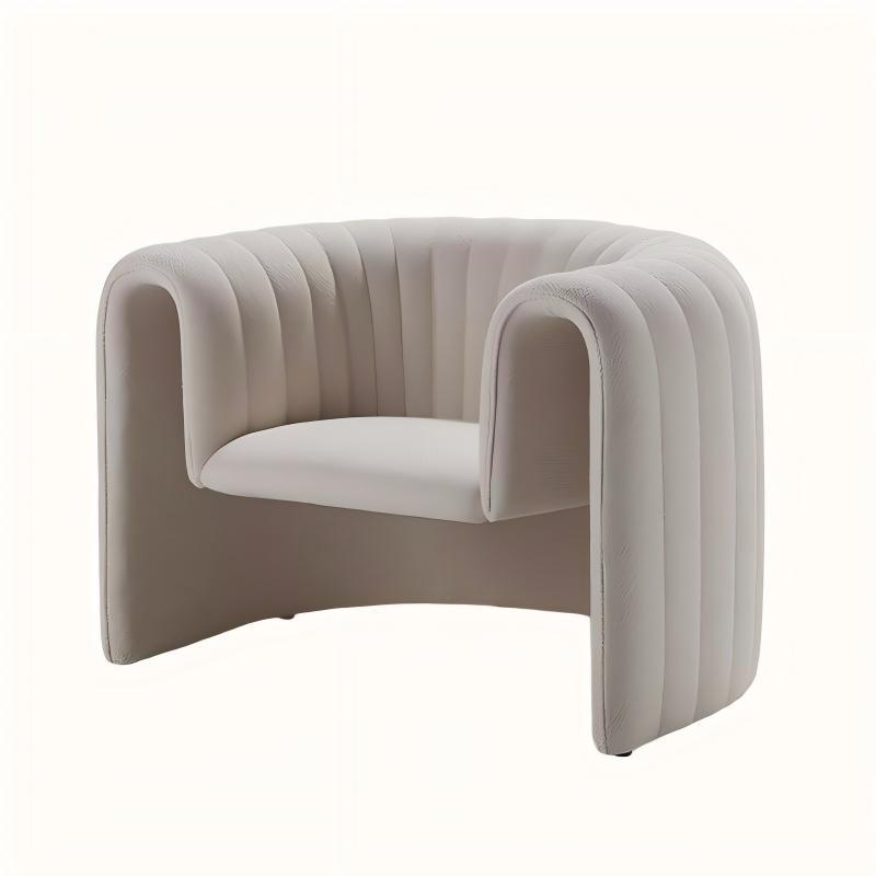Italy New Design Living Room Pink High Back Chair Lovely Fabric Leisure Chair Modern Quality Lounge Chair China Factory