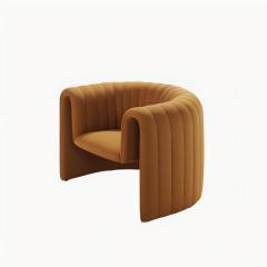 Italy New Design Living Room Pink High Back Chair Lovely Fabric Leisure Chair Modern Quality Lounge Chair China Factory