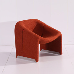 Modern Nordic Living Room Chair Retro Simple Design Leisure Creative Single Sofa Chair for Office Hotel Apartment