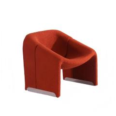 Modern Nordic Living Room Chair Retro Simple Design Leisure Creative Single Sofa Chair for Office Hotel Apartment