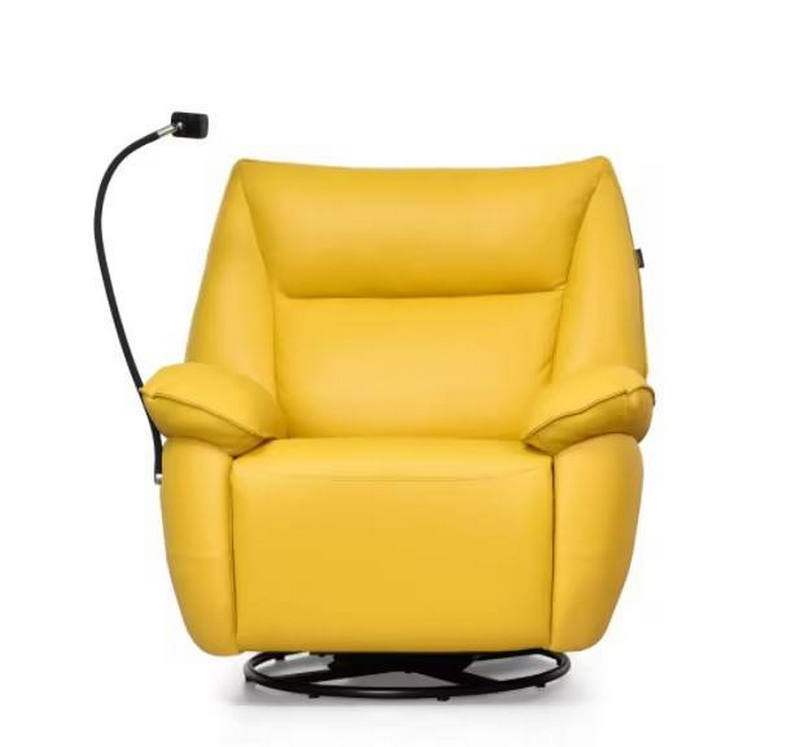 Modern Single Electric Adjustable Leisure Chair Sleepable Adult Lazy Sofa Rocking Chaise Lounge for Bedroom Living Room