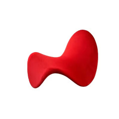 Nordic S-Shaped Single Sofa Chair Creative Revolving Leisure Chair for Living Room Bedroom Hotel School Park Gym