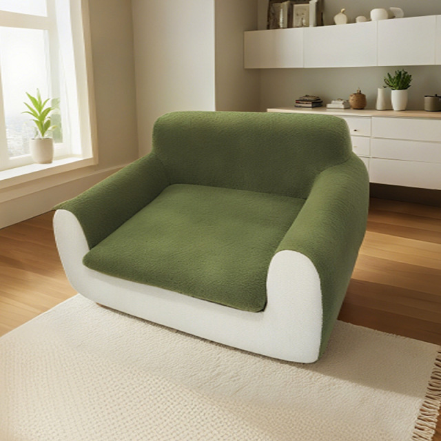 Original Waterproof Leather Pet Sofa Bed, Warm Cat & Dog Bed for Autumn Winter, Durable Easy-Clean Pet House, OEM/ODM Supported