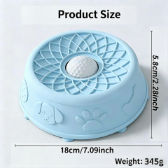 2026 New Trend Wholesale Suction Cup Food Dispenser Anti-slip Dog Cat Liquid Treat Silicone Slow Feeder Lick Bowl with Ball
