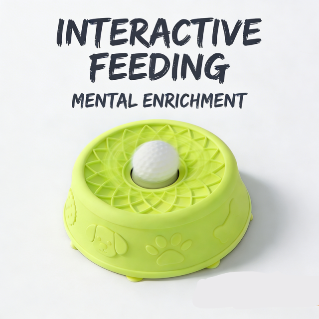 2026 New Trend Wholesale Suction Cup Food Dispenser Anti-slip Dog Cat Liquid Treat Silicone Slow Feeder Lick Bowl with Ball