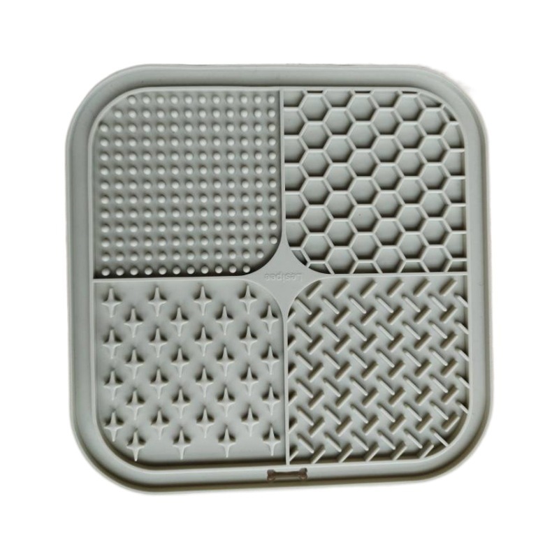 Wholesale Food Grade Silicone Pet Lick Mat – Slow Feeder with Suction Cups, Anti-Choke Slow Eating Pad for Dog Dental Health & Digestion