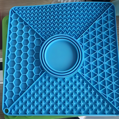 Wholesale Food Grade Silicone Pet Lick Mat – Slow Feeder with Suction Cups, Anti-Choke Slow Eating Pad for Dog Dental Health & Digestion