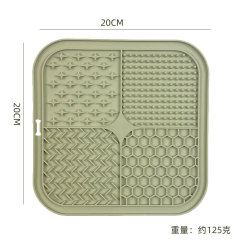 Wholesale Food Grade Silicone Pet Lick Mat – Slow Feeder with Suction Cups, Anti-Choke Slow Eating Pad for Dog Dental Health & Digestion