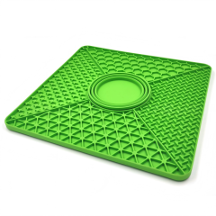 Wholesale Food Grade Silicone Pet Lick Mat – Slow Feeder with Suction Cups, Anti-Choke Slow Eating Pad for Dog Dental Health & Digestion