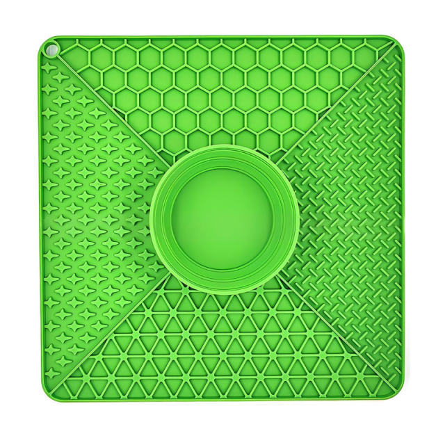 Wholesale Food Grade Silicone Pet Lick Mat – Slow Feeder with Suction Cups, Anti-Choke Slow Eating Pad for Dog Dental Health & Digestion