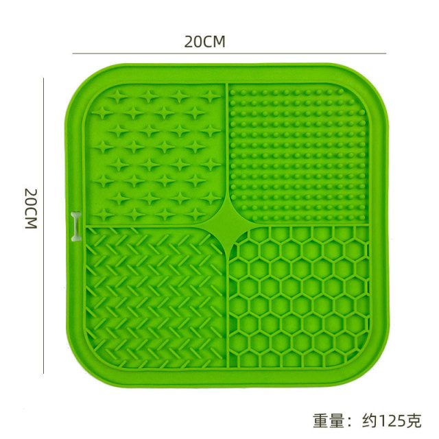 Wholesale Food Grade Silicone Pet Lick Mat – Slow Feeder with Suction Cups, Anti-Choke Slow Eating Pad for Dog Dental Health & Digestion